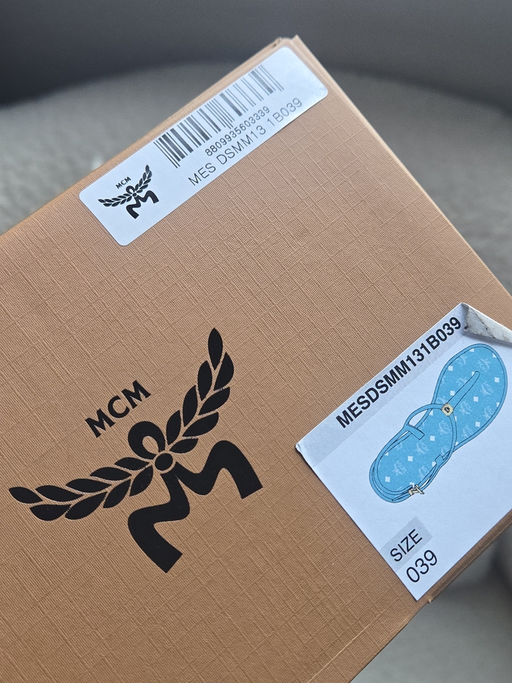 MCM Visetos Jelly Sandals – Size 39 | Brand New in Box | - Picture 8 of 14